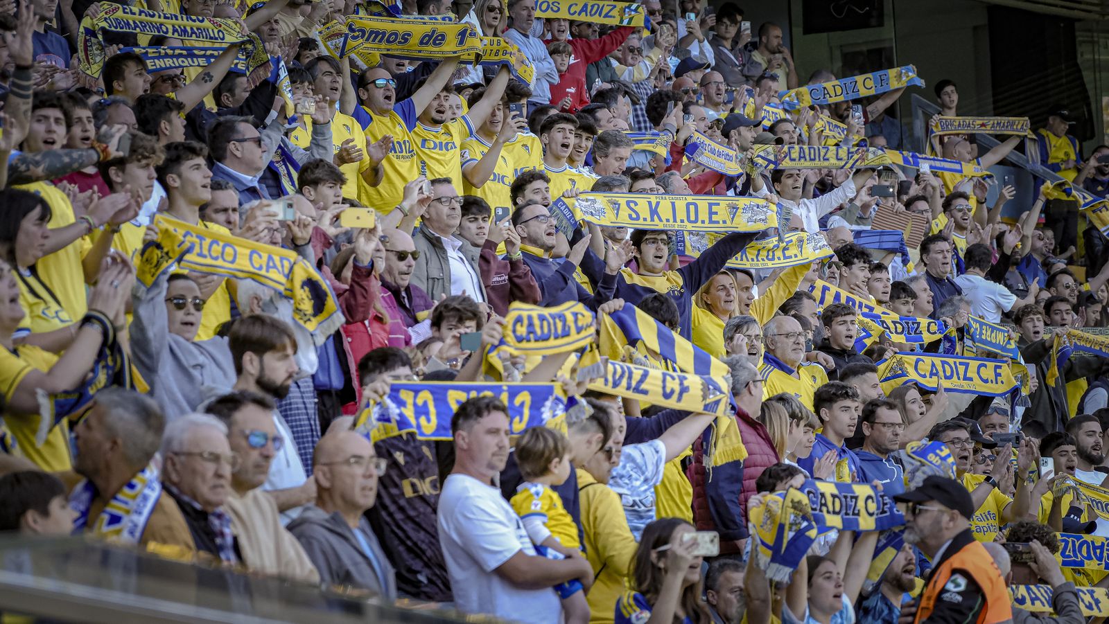 Las mejores imágenes del partido Cádiz CF - RCD Mallorca