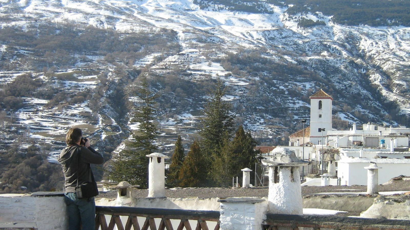 Una espectacular panorámica de Capileira