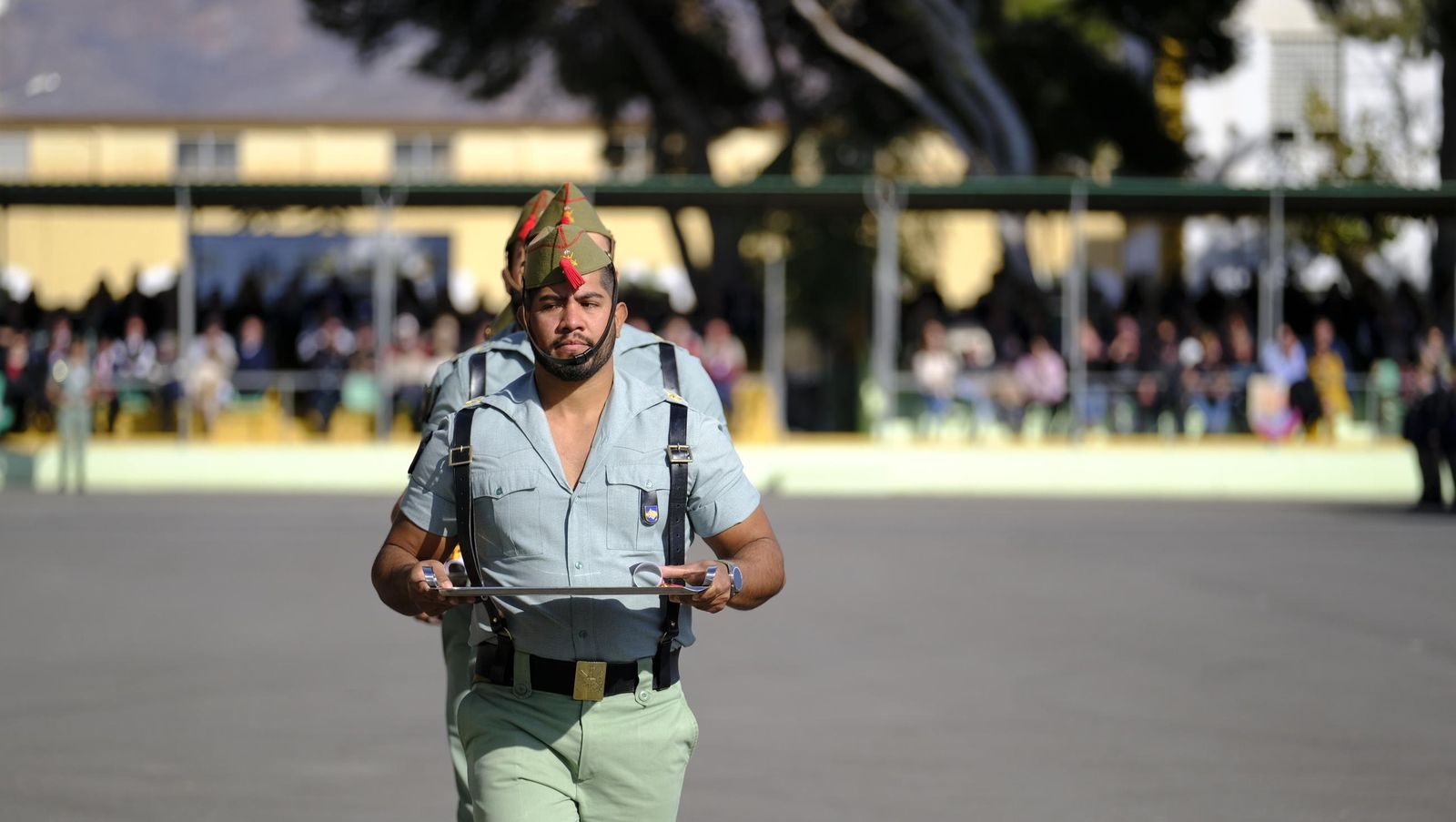 Conmemoración del Combate de Edchera en la Base Álvarez de Sotomayor de La Legión, en imágenes