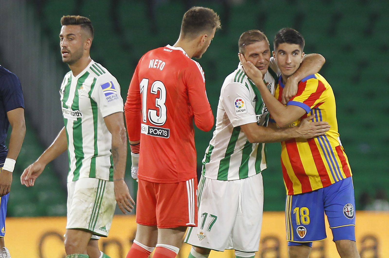 El Betis-Valencia, en imágenes