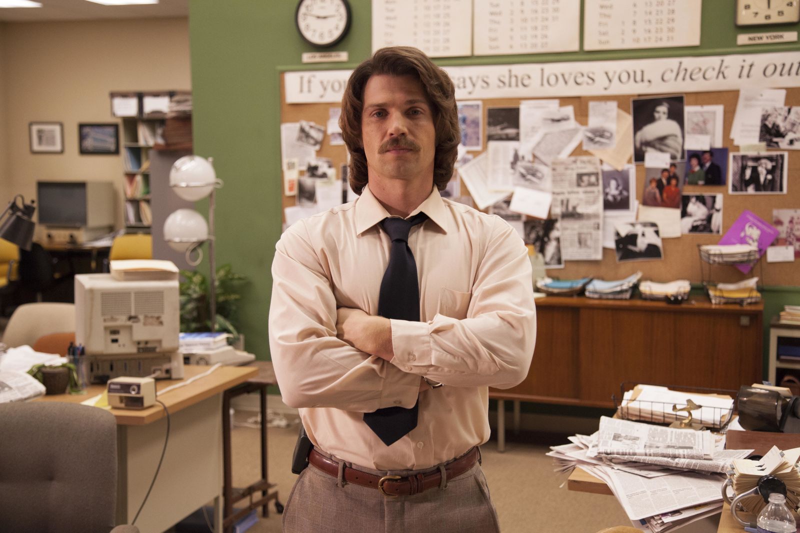 Mike Vogel, en una escena de la película.