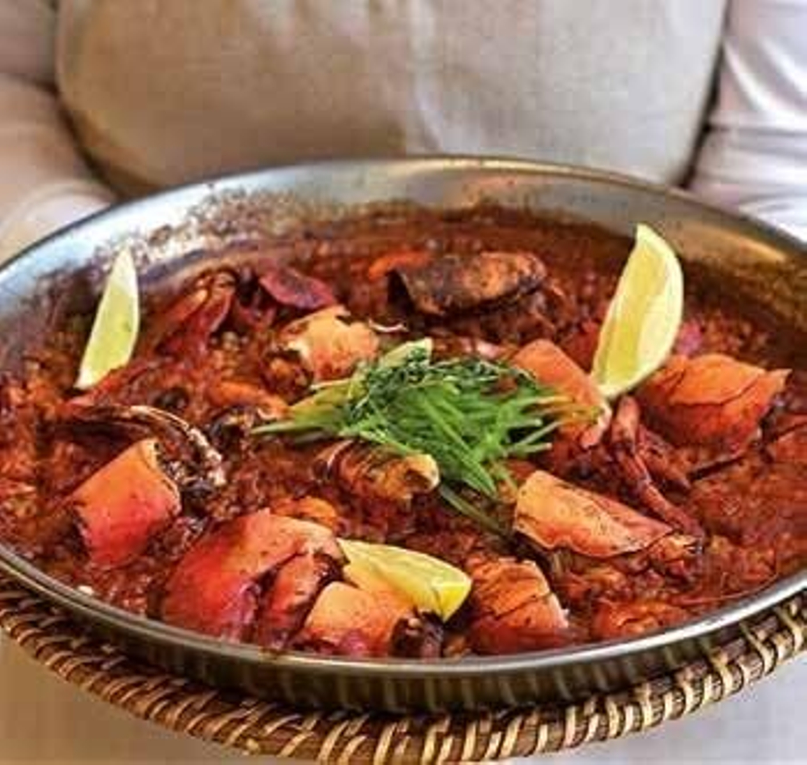 El Aljibe tiene una amplia carta de arroces.