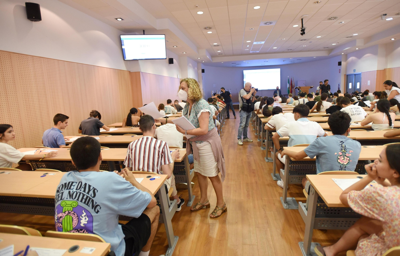 Así ha comenzado la selectividad 2022 en Córdoba, en imágenes