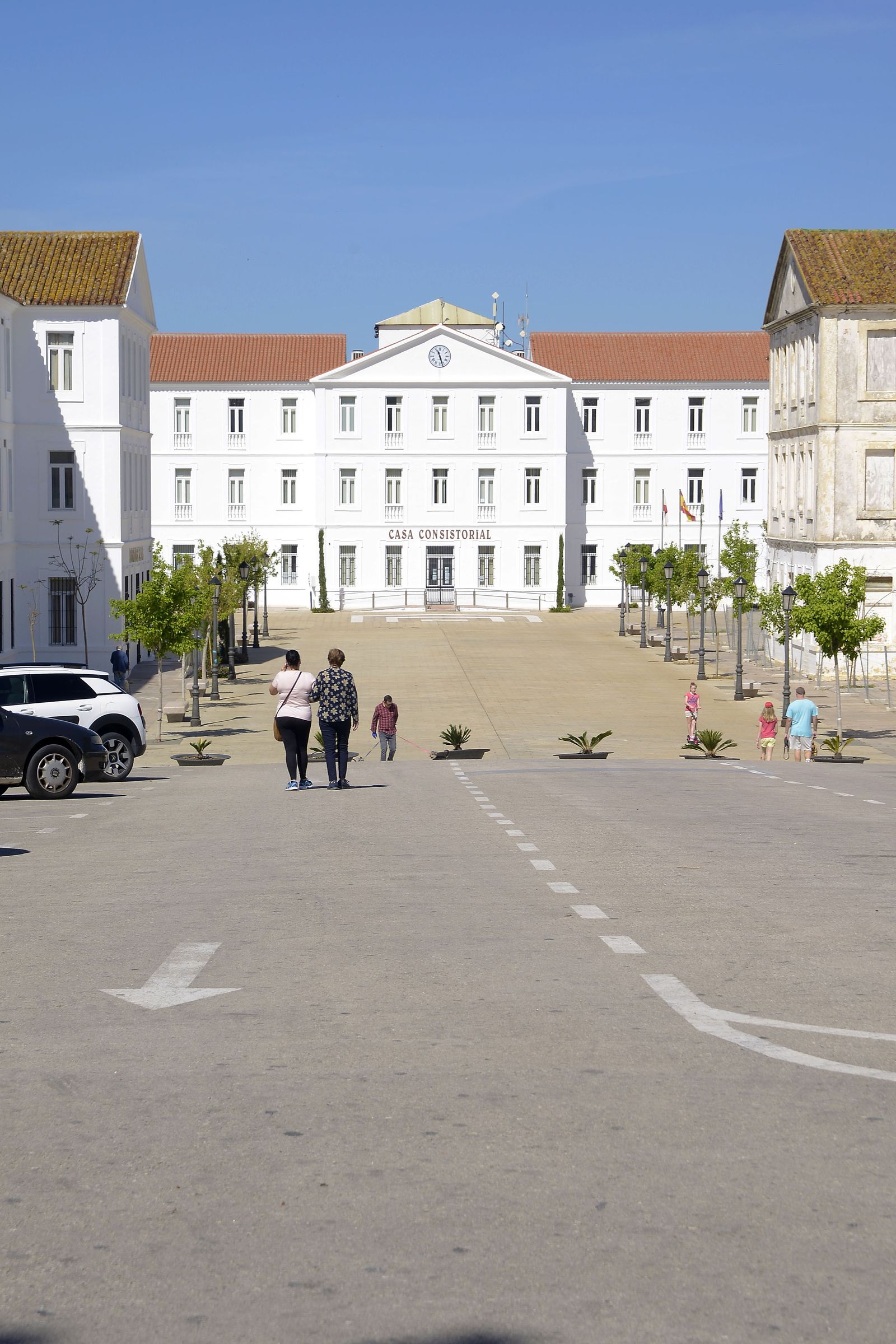 Fotos de sanroqueños saliendo a la calle a pasear y hacer deporte