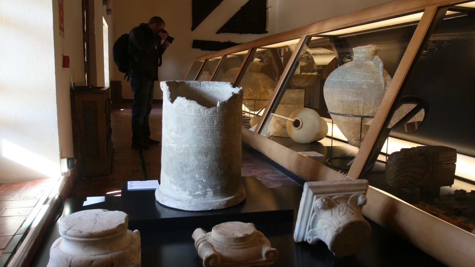 Piezas expuestas en el Centro del Mudéjar.
