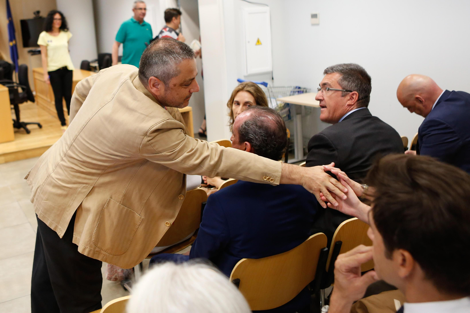 Imágenes de la lectura del fallo del caso Mercasevilla