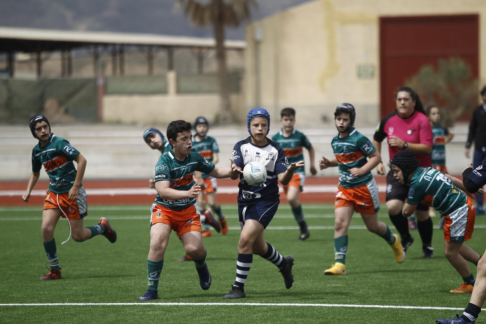 Fotogalería rugby sub-12 andaluz en la Base de La Legión. Viator (Almería)