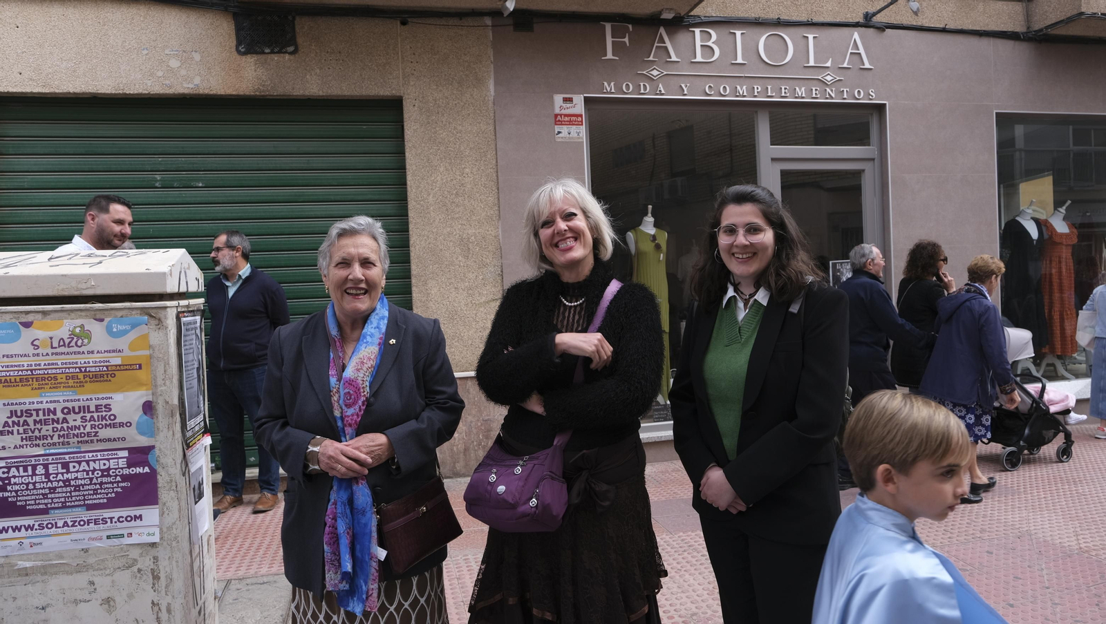 La procesión de Los Ángeles en Almería, en imágenes