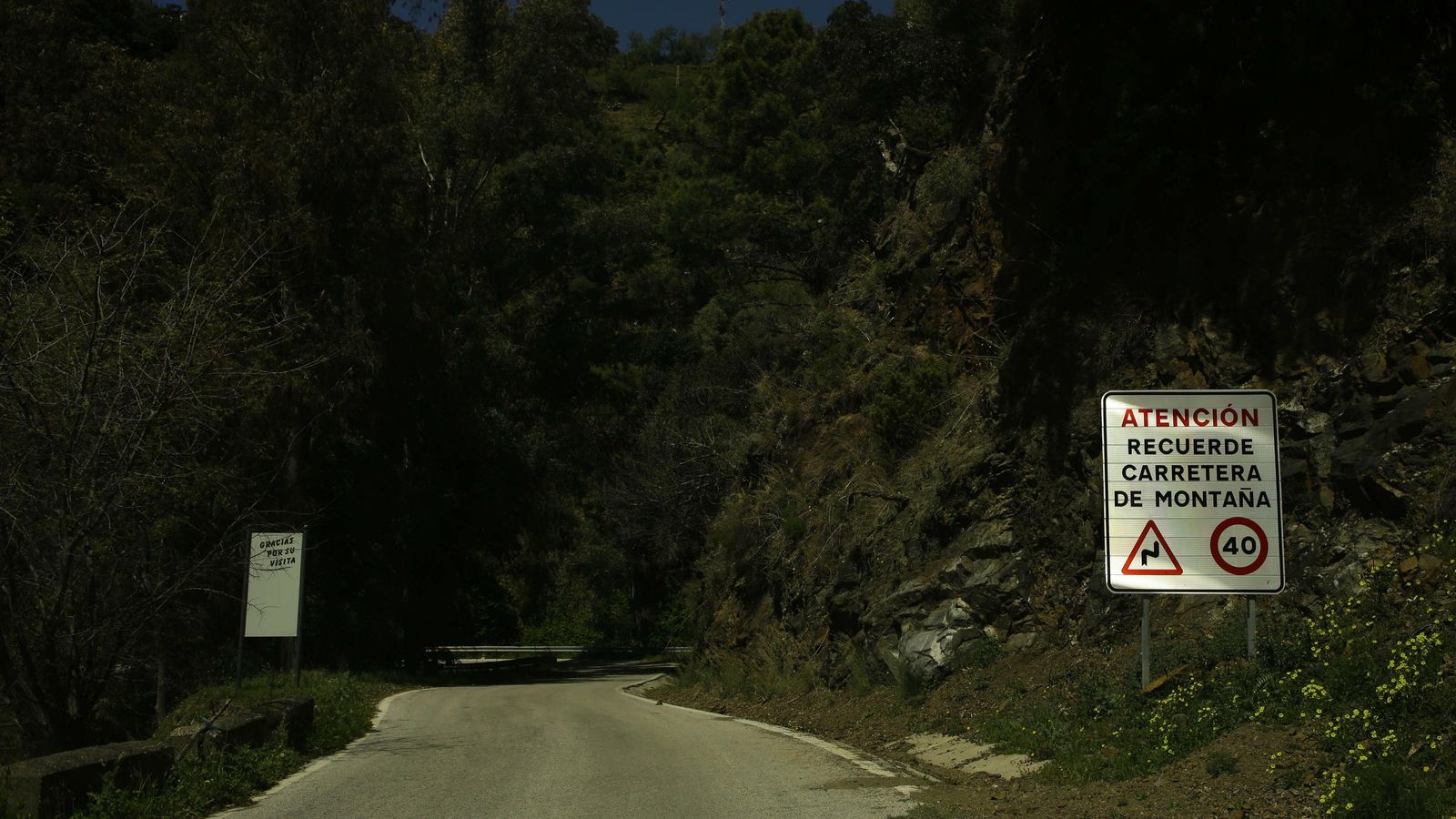 Las carreteras de acceso a los municipios del Valle del Genal son difíciles Las carreteras de acceso a los municipios del Valle del Genal son difíciles