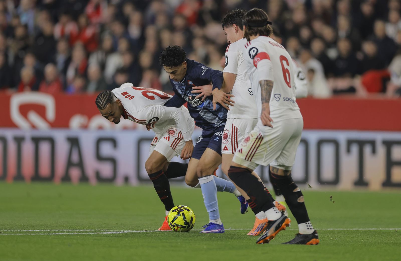 Las fotos del Sevilla - Celta