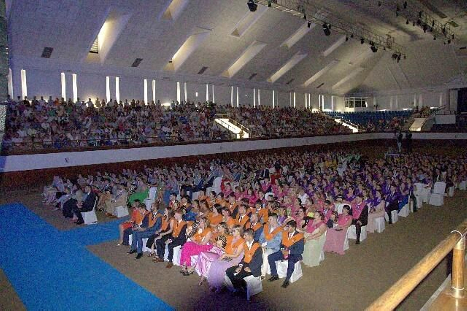 Momento de la graduación de los alumnos de Albor Cádiz.