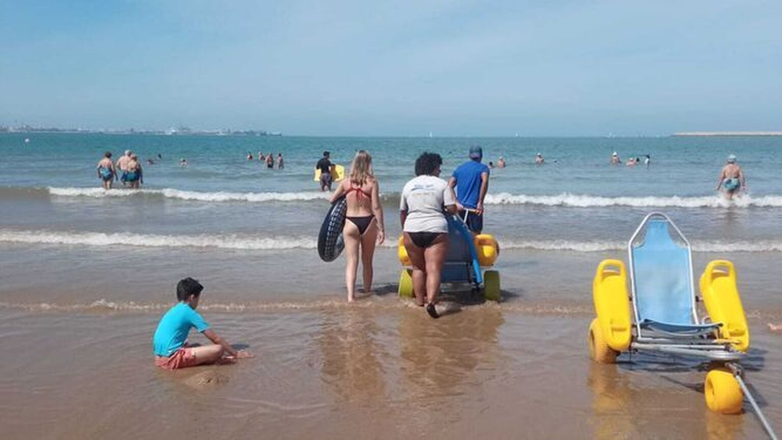 El programa Hidrosport de La Gaviota ha finalizado con éxito en El Puerto en número de usuarios y grado de satisfacción de los mismos.