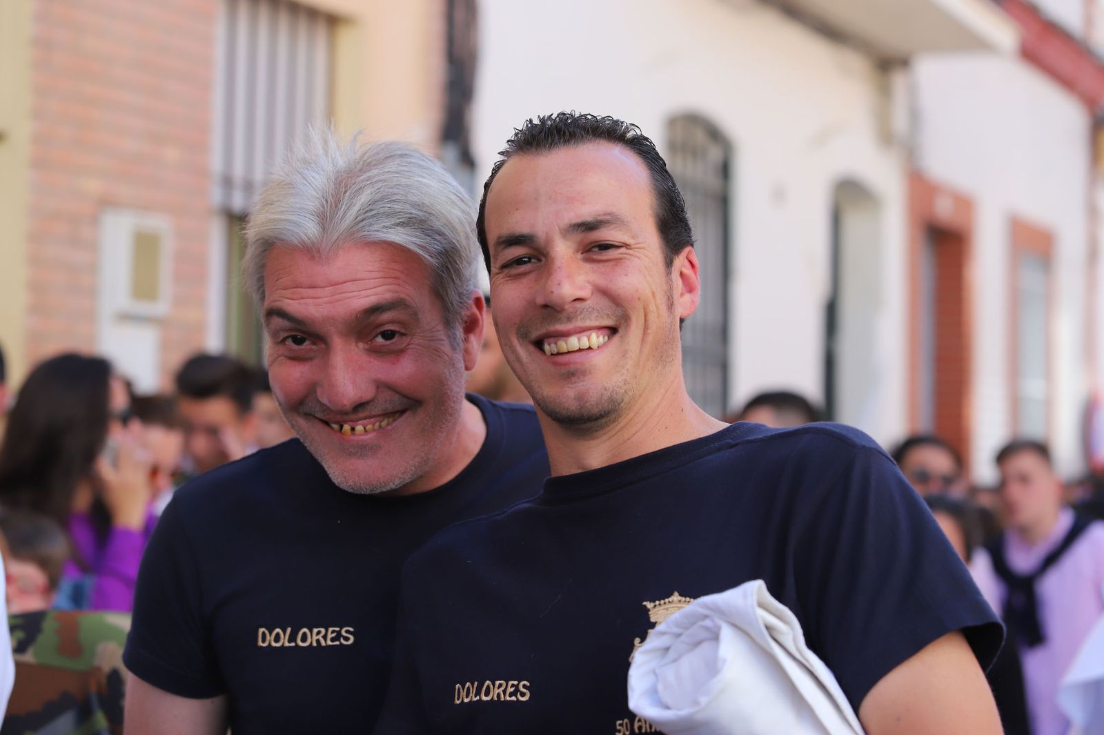 Imágenes de la procesión de la hermandad de la Lanzada de Huelva