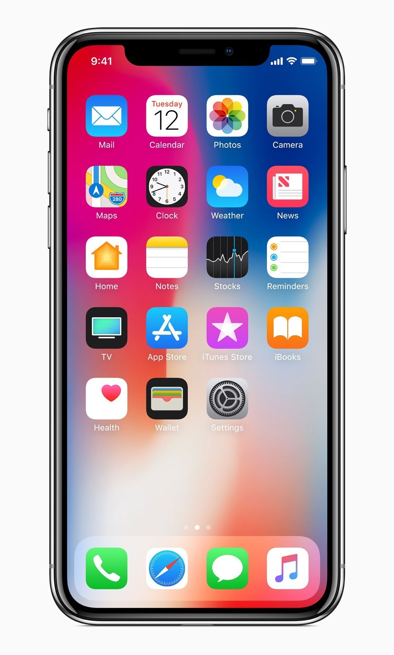Las imágenes del nuevo iPhone X