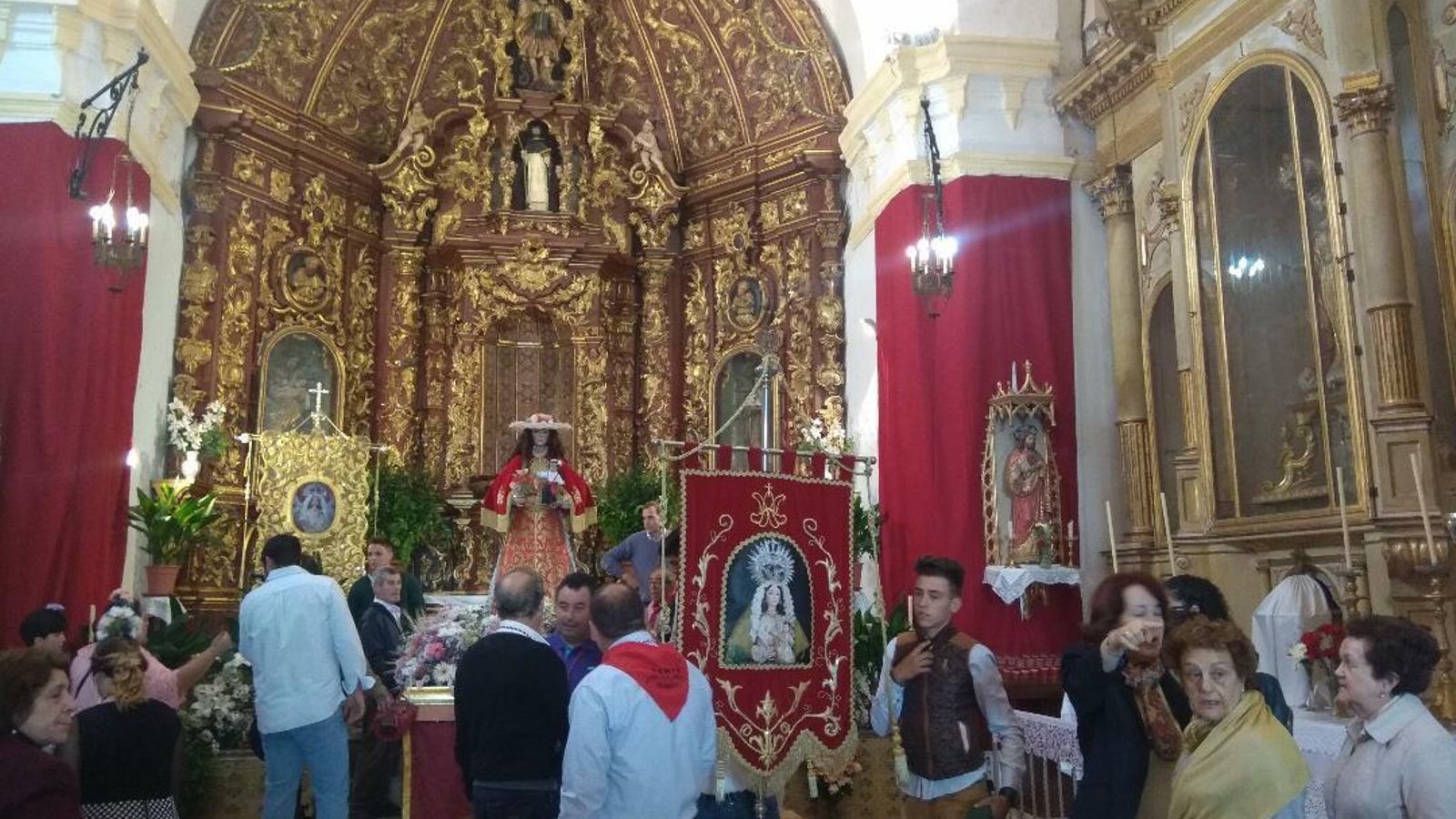Retablo de la parroquia de Nuestra Señora de Gracias, de Los Marines