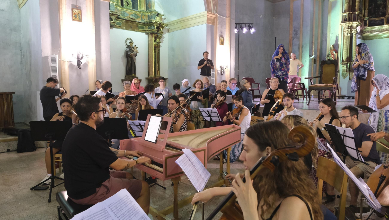 Ensayo ópera Academia de Música del Festival de Vélez Blanco, en imágenes