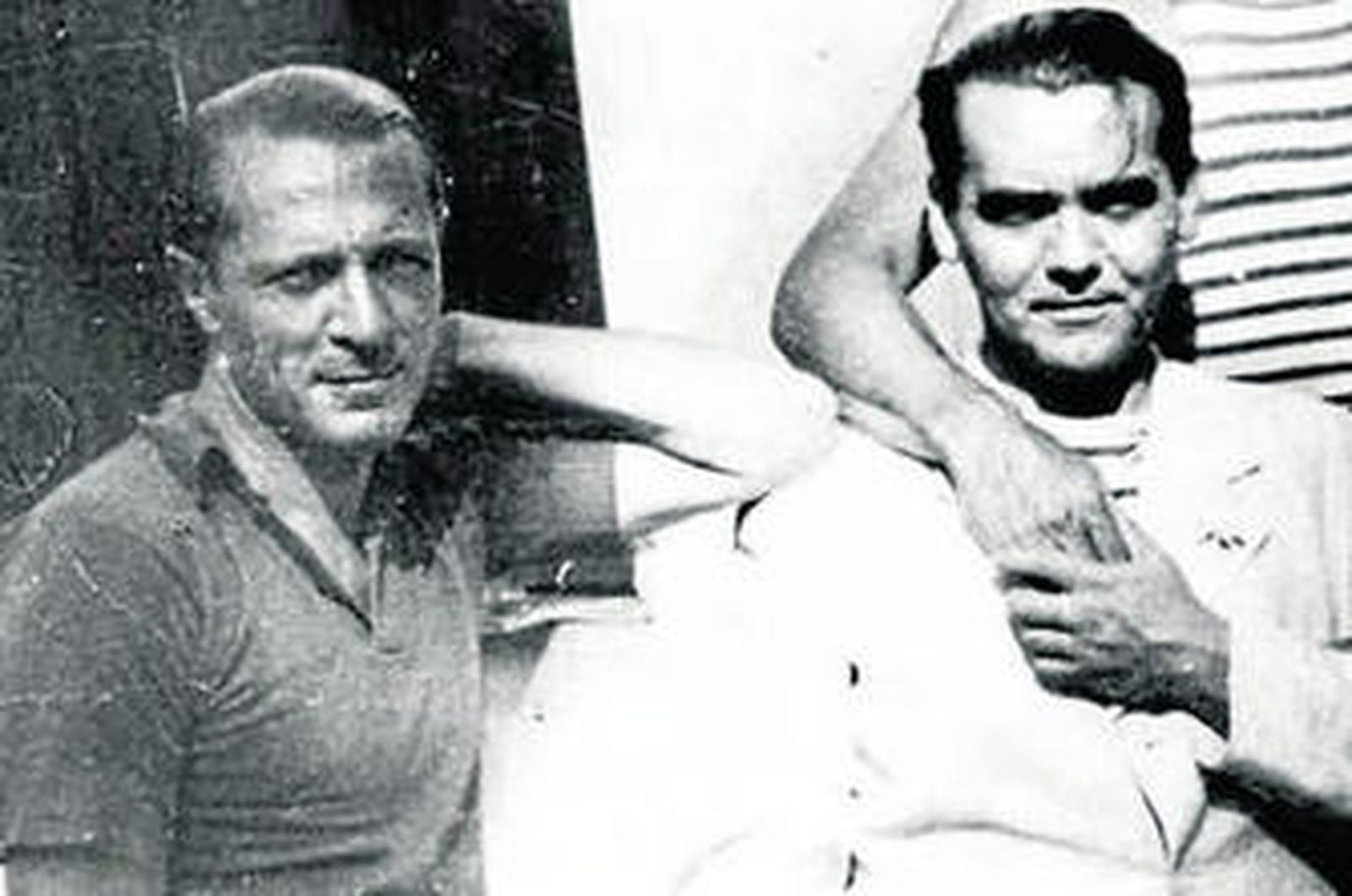 1. Fotografía                  del millonario uruguayo Enrique Amorim, al que ahora se vincula sentimentalmente con Lorca.                           2 y 3. El poeta granadino, junto            a Amorim.                       4. El escritor peruano Santiago Roncagliolo, autor del libro (FOTO: EFE).