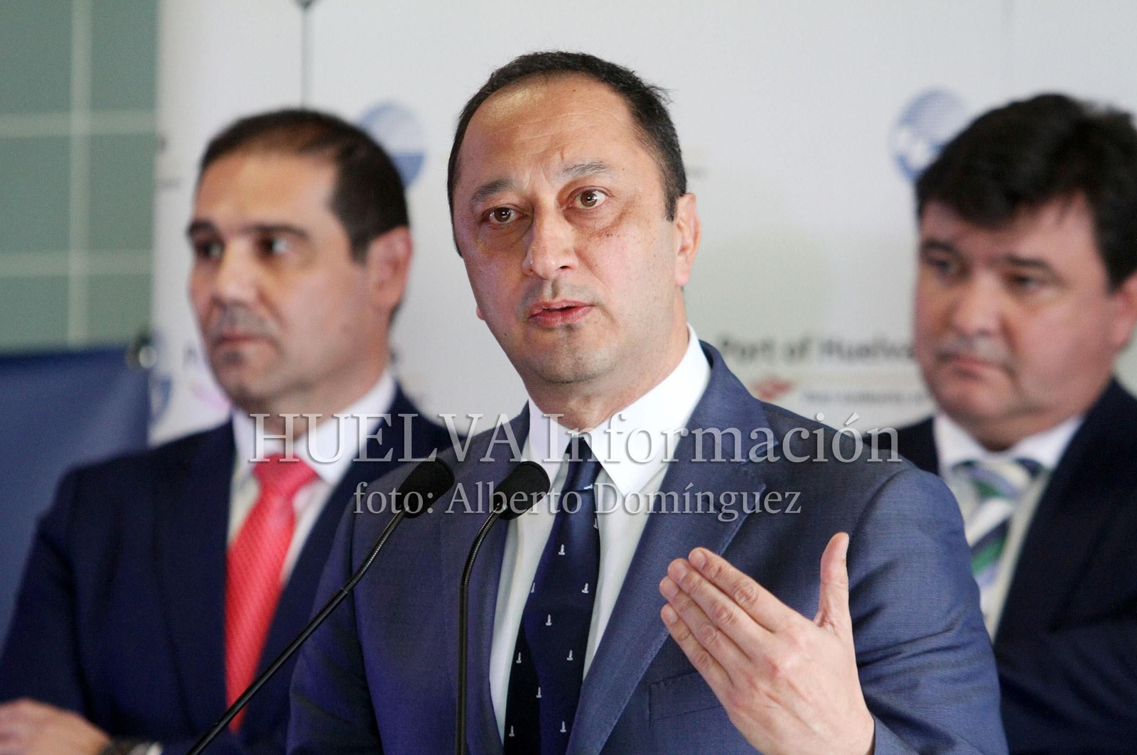 Inauguración de la Nueva Lonja del Puerto de Huelva, en imágenes