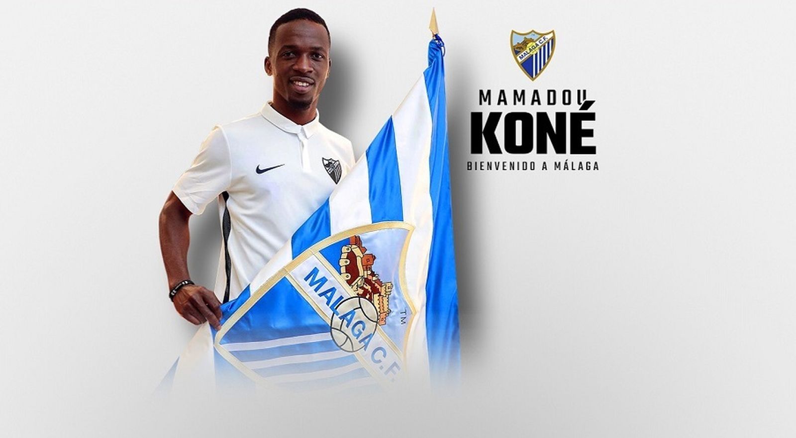 Mamadou Koné, nuevo futbolista del Málaga.