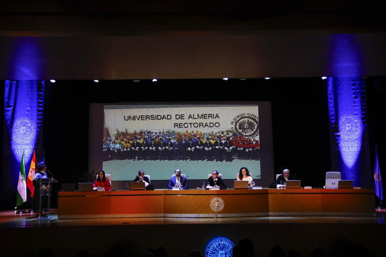 Las mejores imágenes de inauguración en el curso académico 2024-2025 de la Universidad de Almería