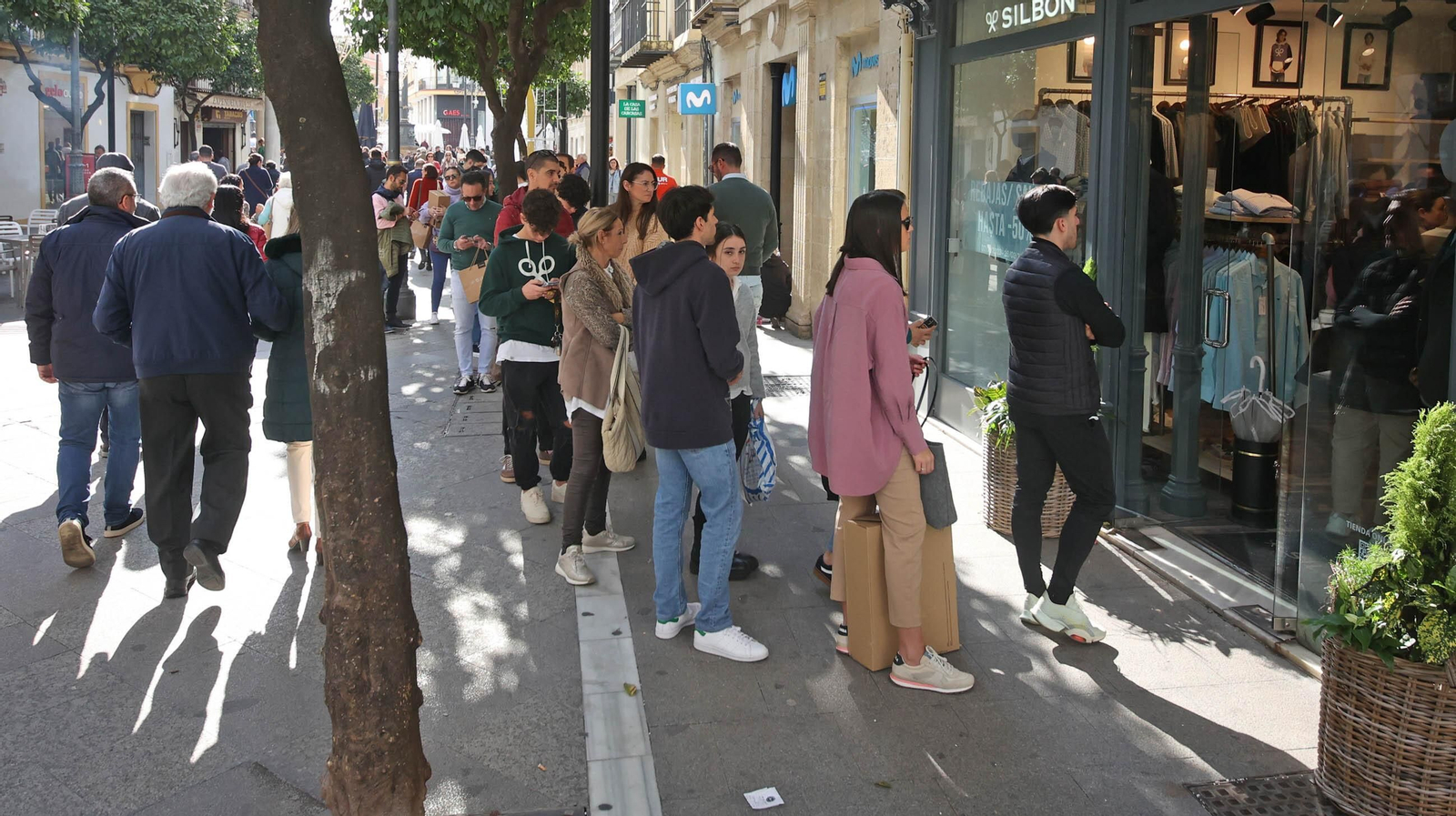 Día de rebajas en Jerez Comienzan las rebajas en Jerez