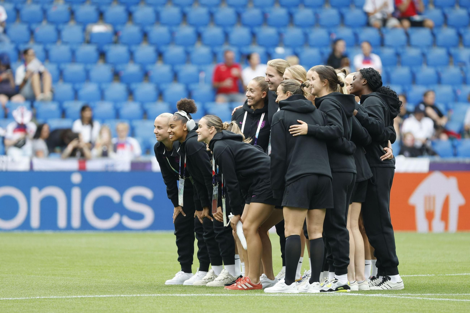 Las mejores imágenes de la final España - Inglaterra de la Eurocopa femenina