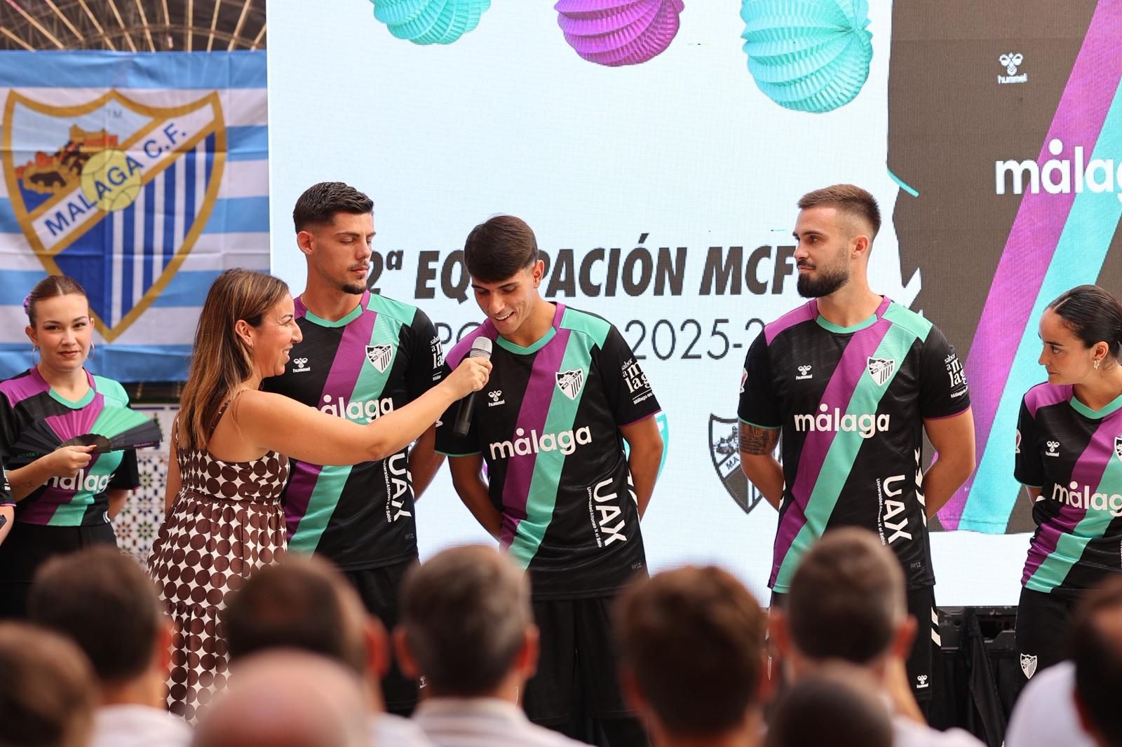 Así es la segunda camiseta del Málaga 25/26