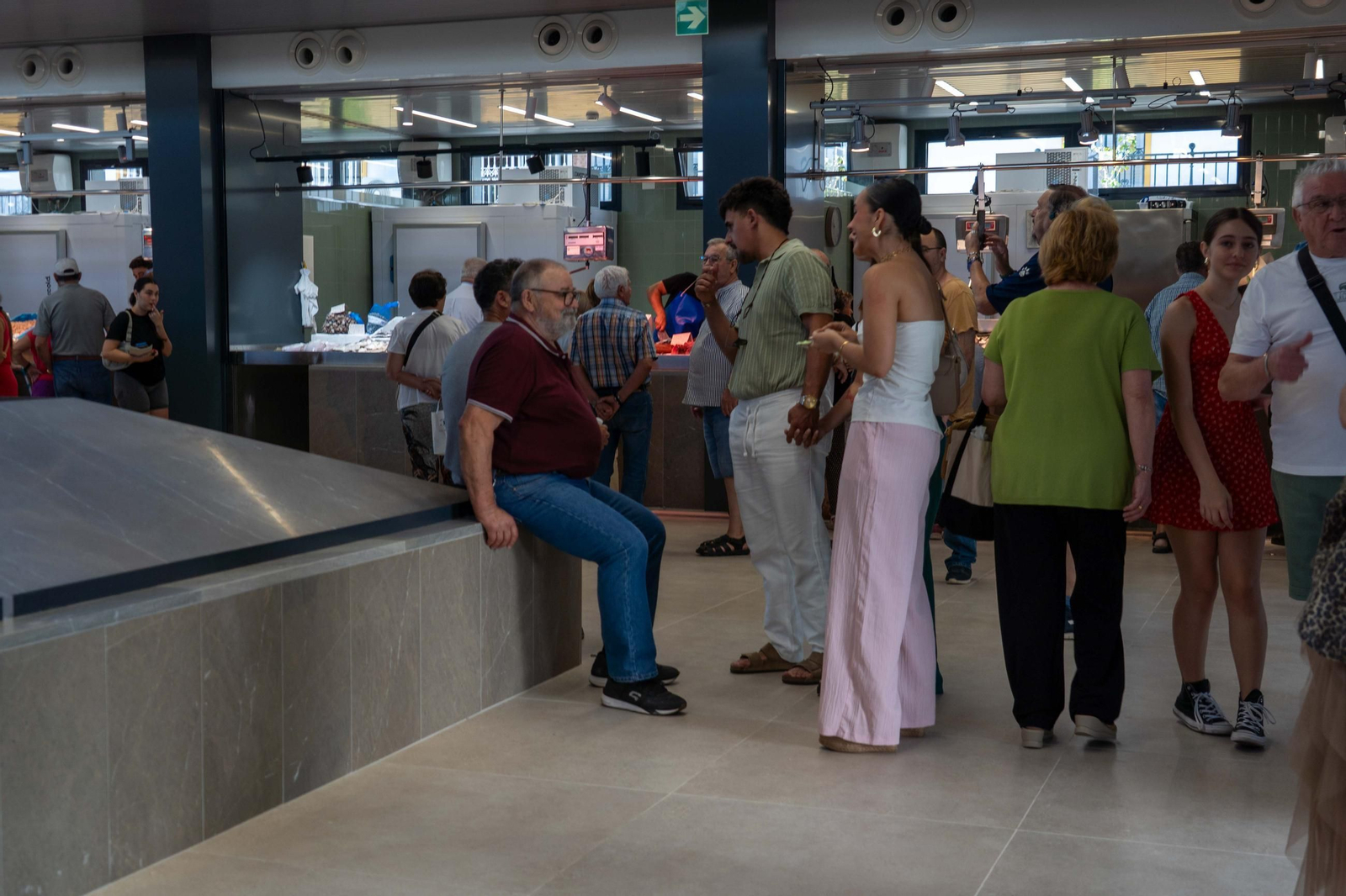 Imágenes del Mercado de San Sebastián, el día de su inauguración