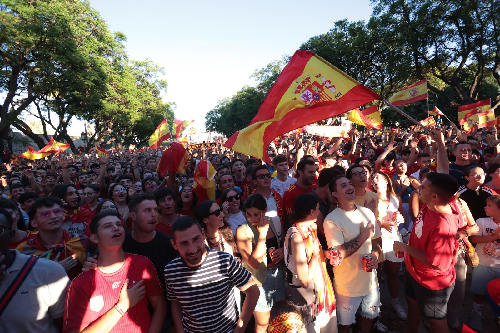 Jerez con la Selección Española, en imágenes