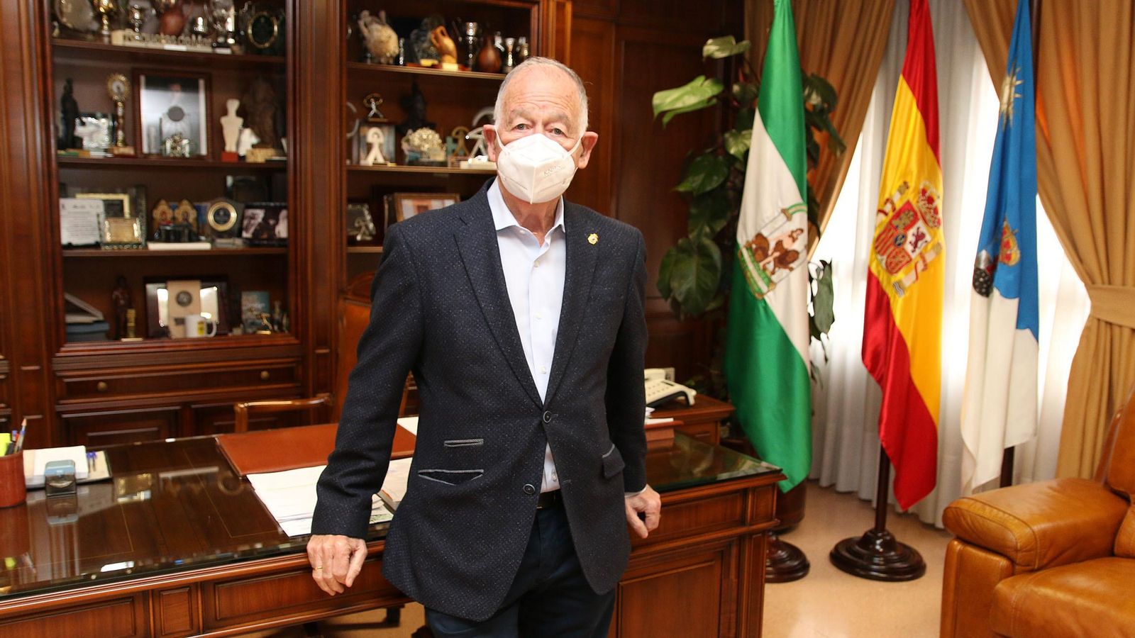 Amat, en su despacho de Alcaldía.