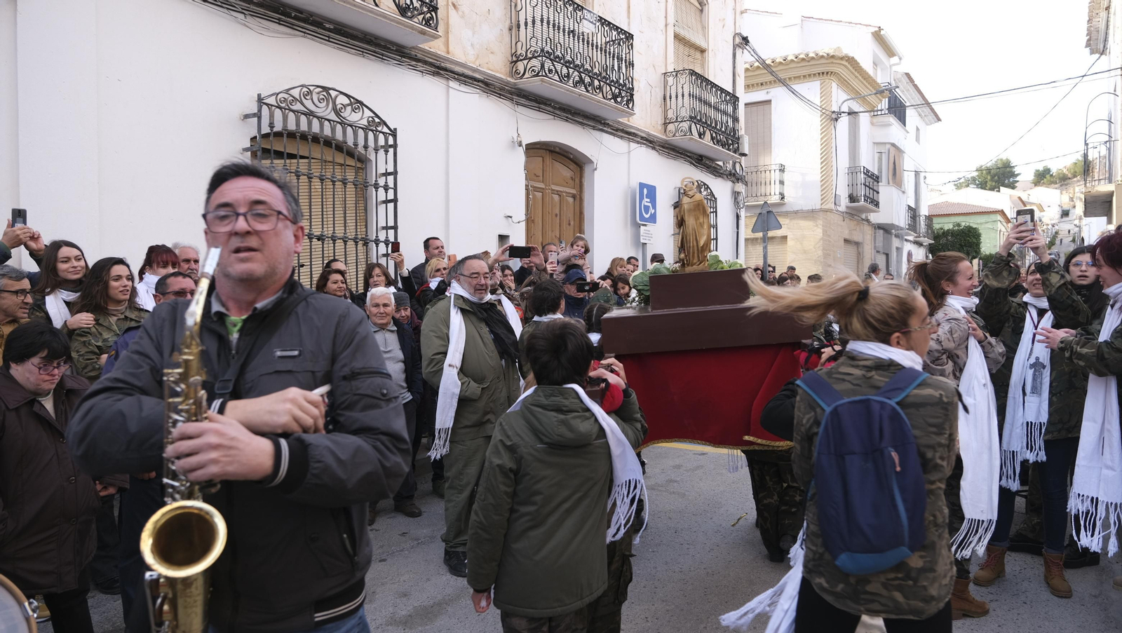 Imágenes de las Fiestas de San Antón y San Cayetano, de Cantoria