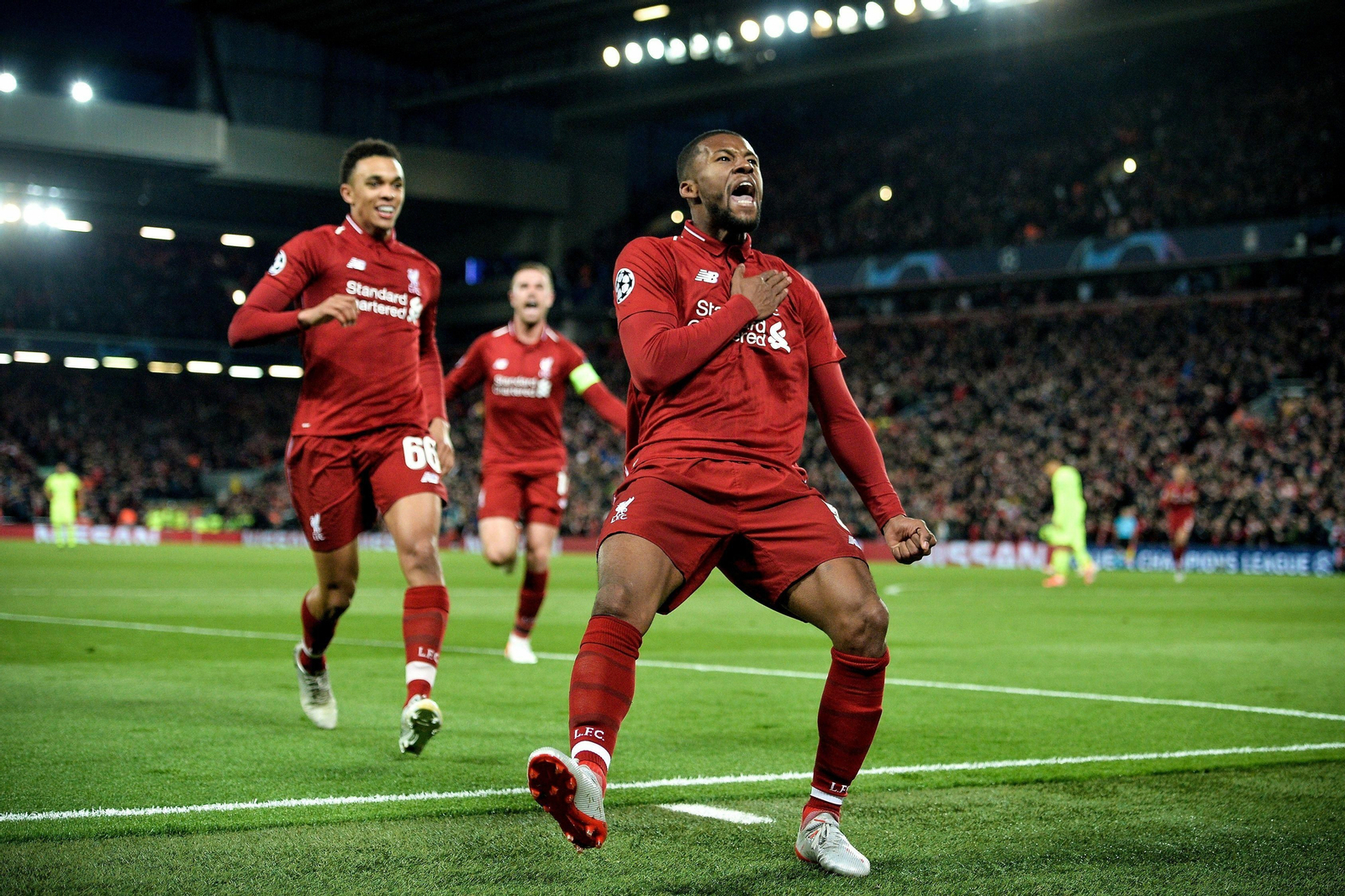 Las imágenes del Liverpool-Barcelona de Champions