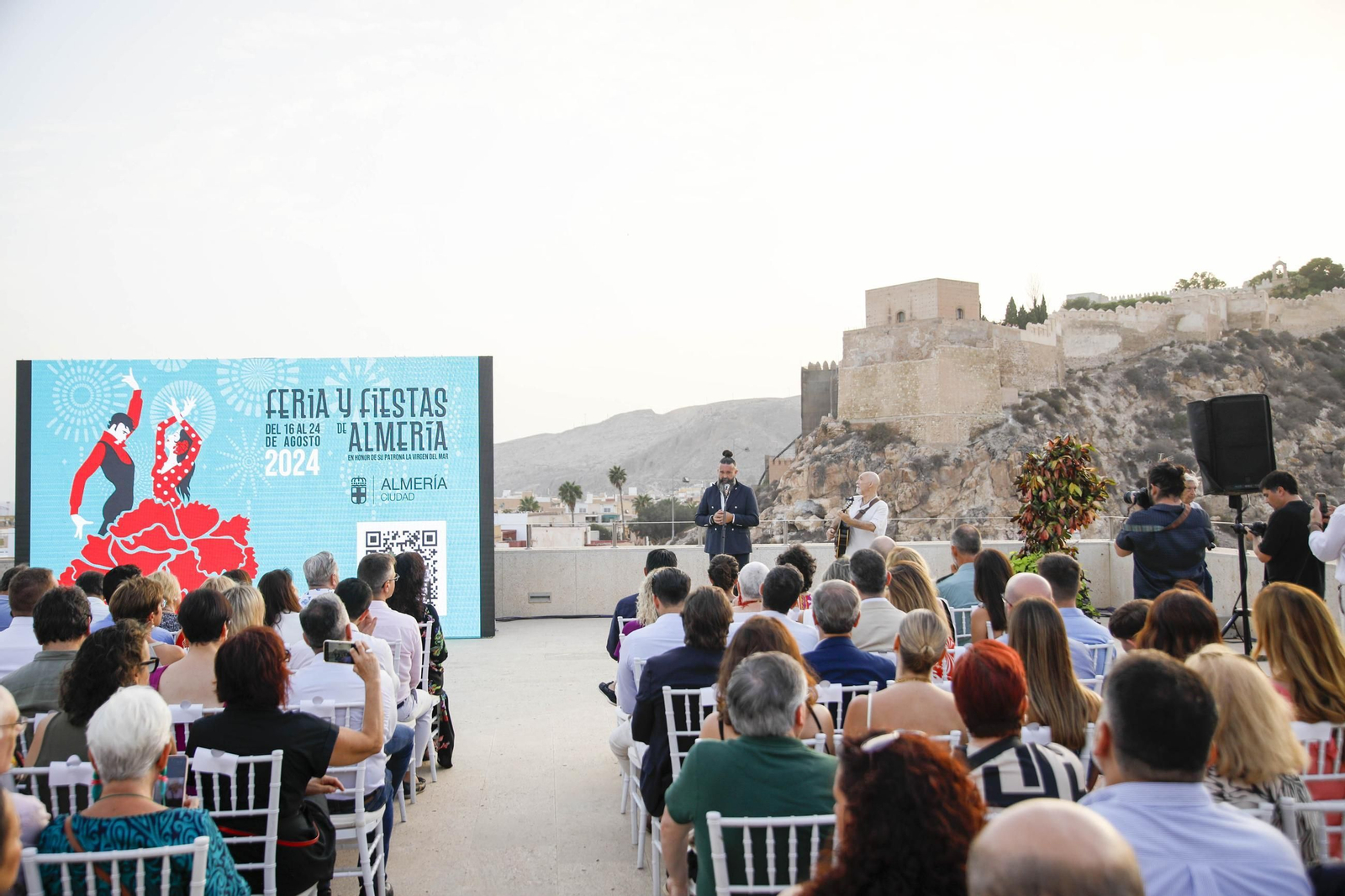 Presentación de la Feria de Almería 2024 en honor de la Virgen del Mar, en imágenes