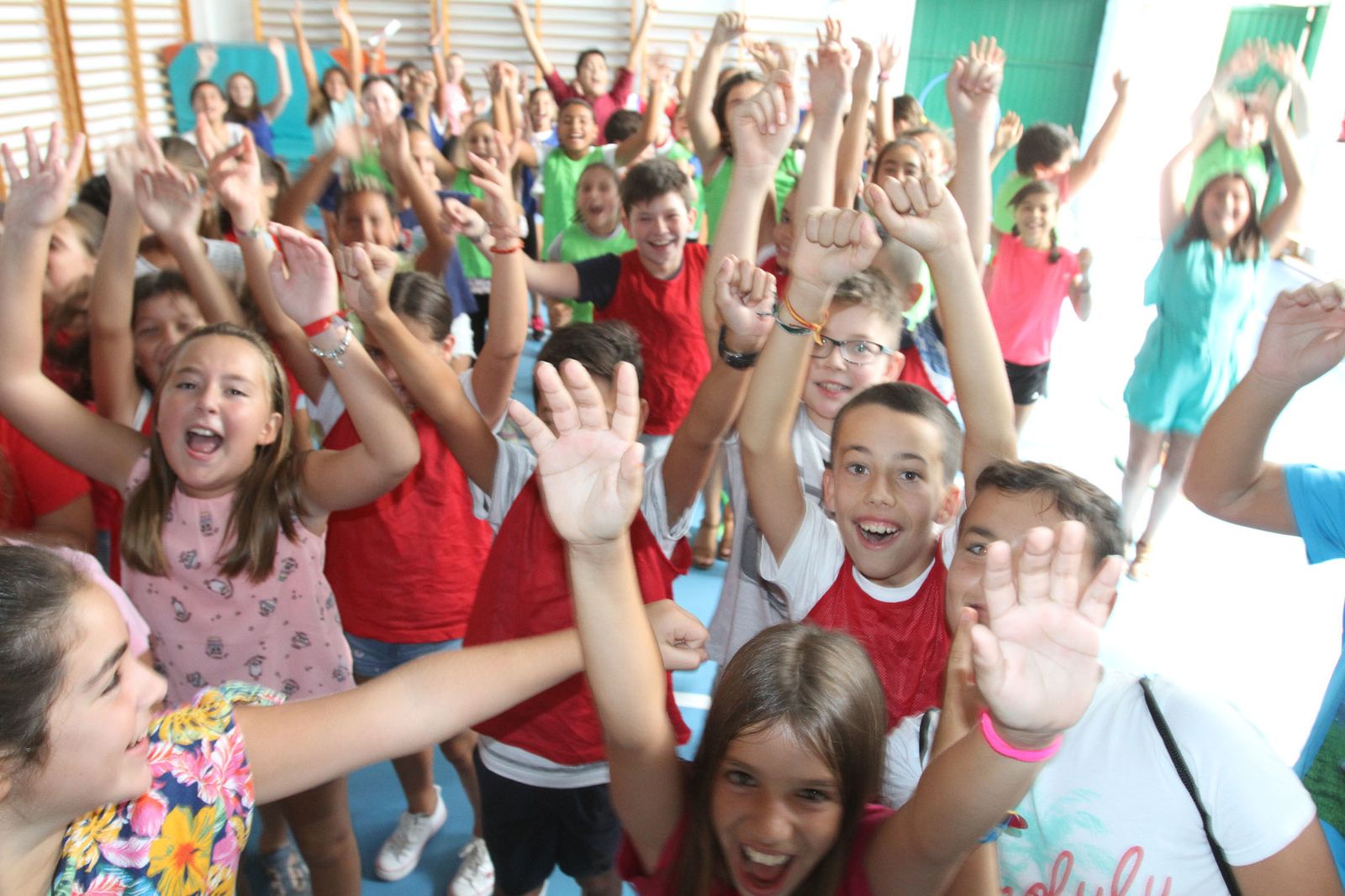 la vuelta al cole en los colegios de Huelva en Imágenes