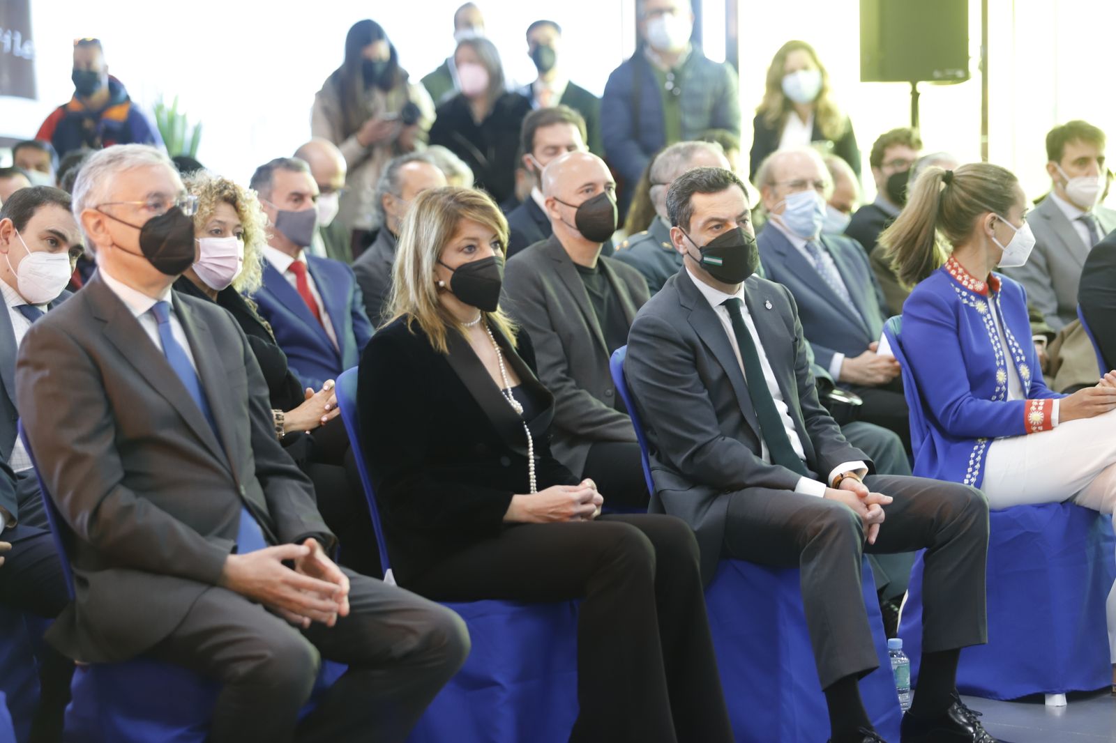 Imágenes del  acto de inauguración del nodo de innovación tecnológica 'La lonja de la Innovación' del Puerto de Huelva
