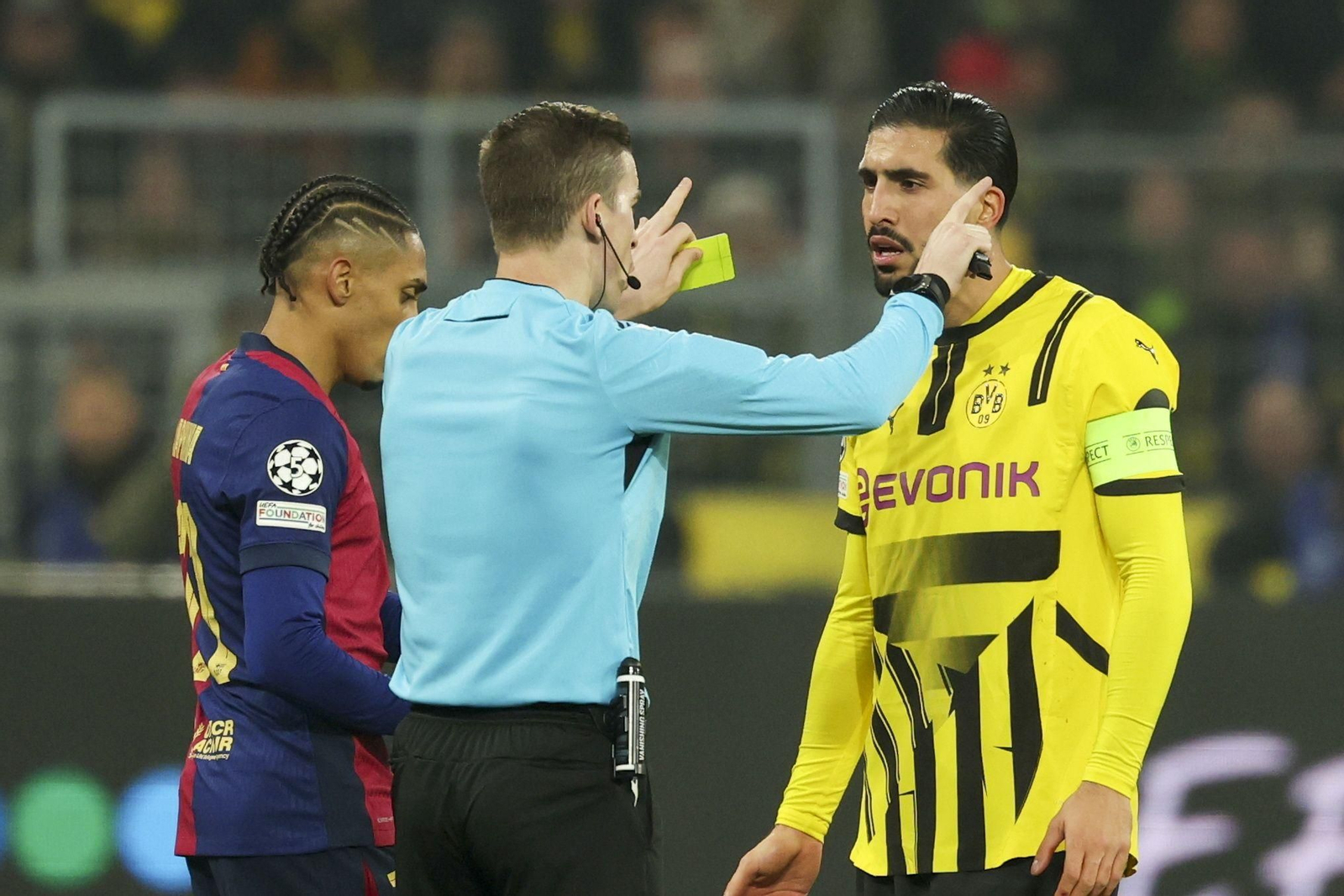 Las imágenes del Borussia Dortmund - Barcelona