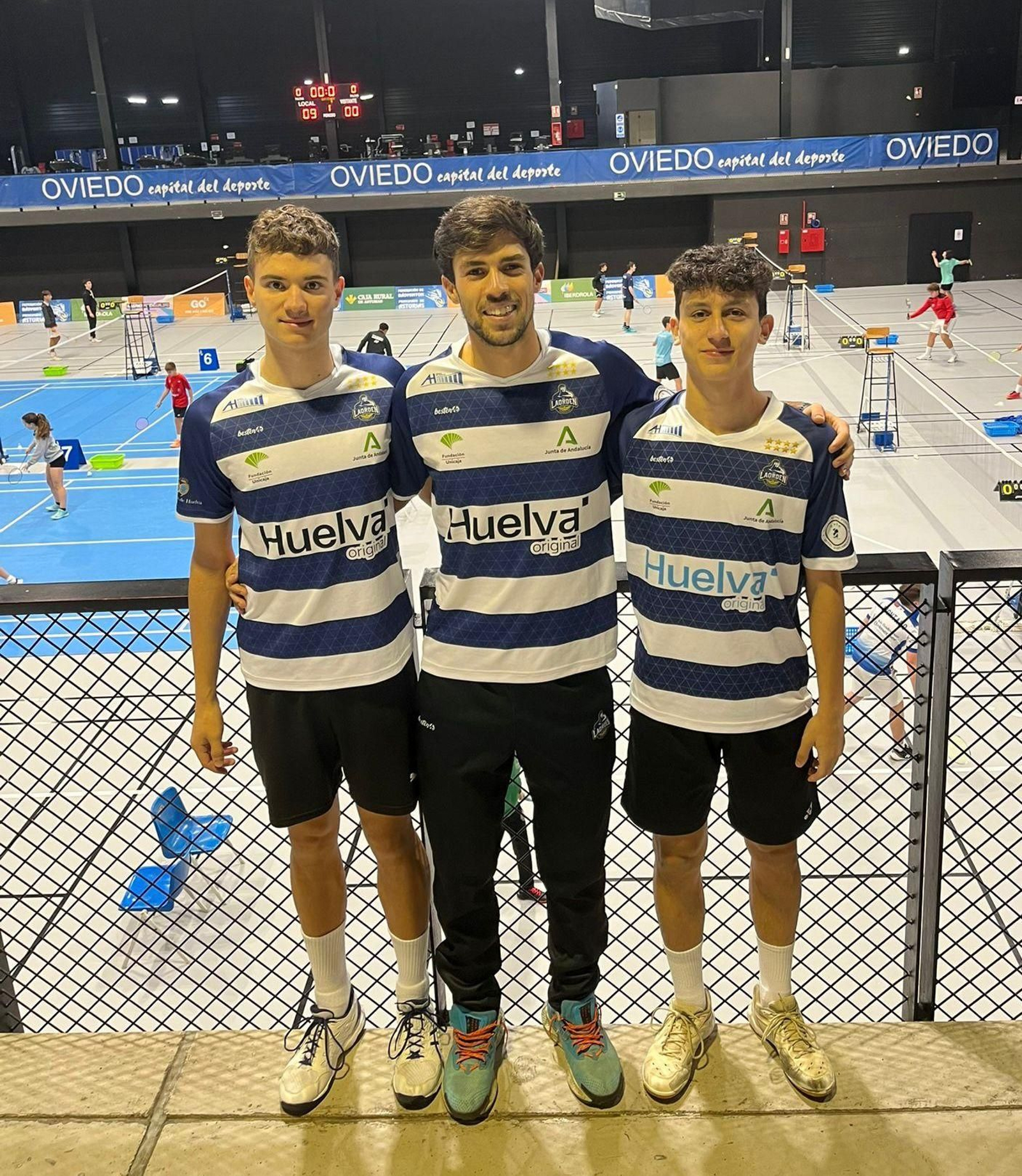 El onubense David Carvajal se colgó el bronce en Oviedo.