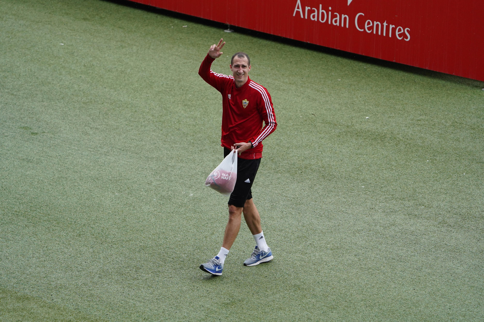 Entrenamiento de la UDA, viernes 15 de mayo.