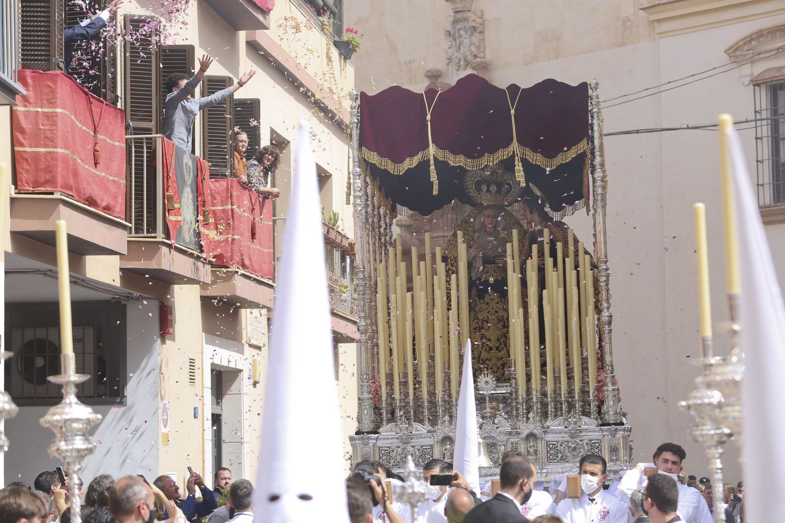 La procesión de Salutación este Domingo de Ramos, en fotos