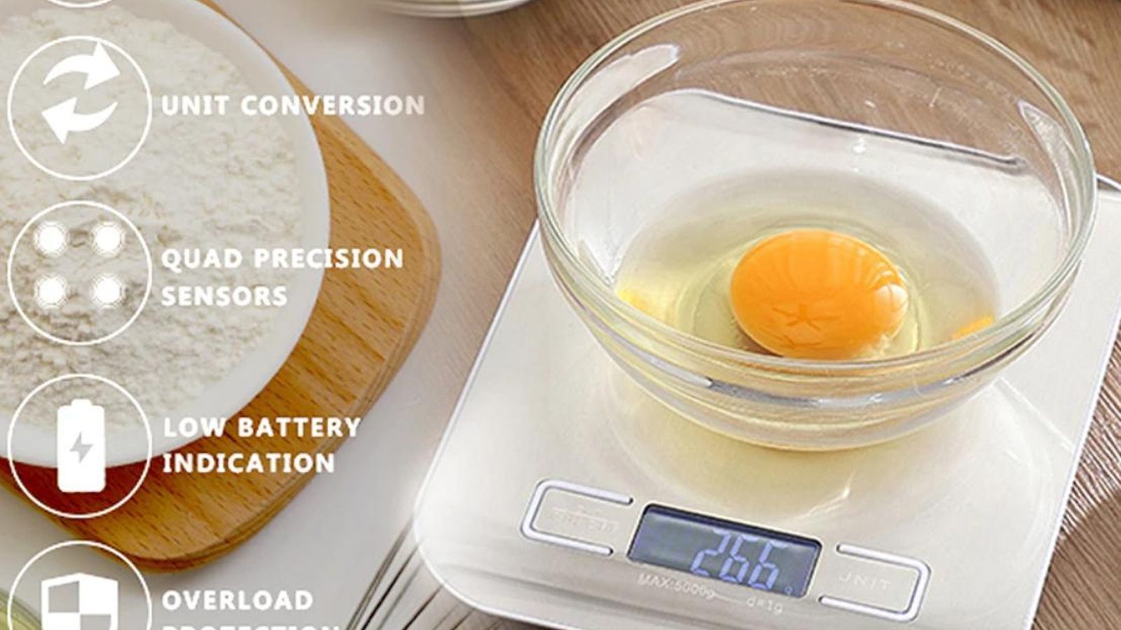 Báscula digital de cocina