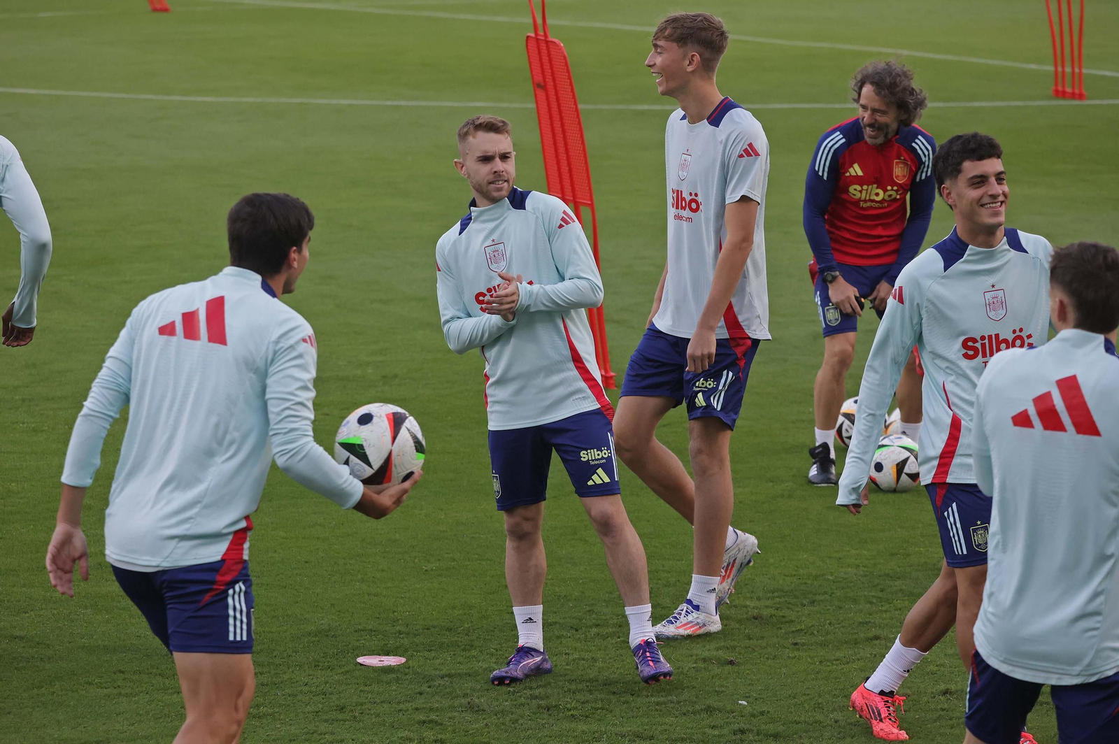 Fotos del entrenamiento de la selección española sub-21 en La Línea