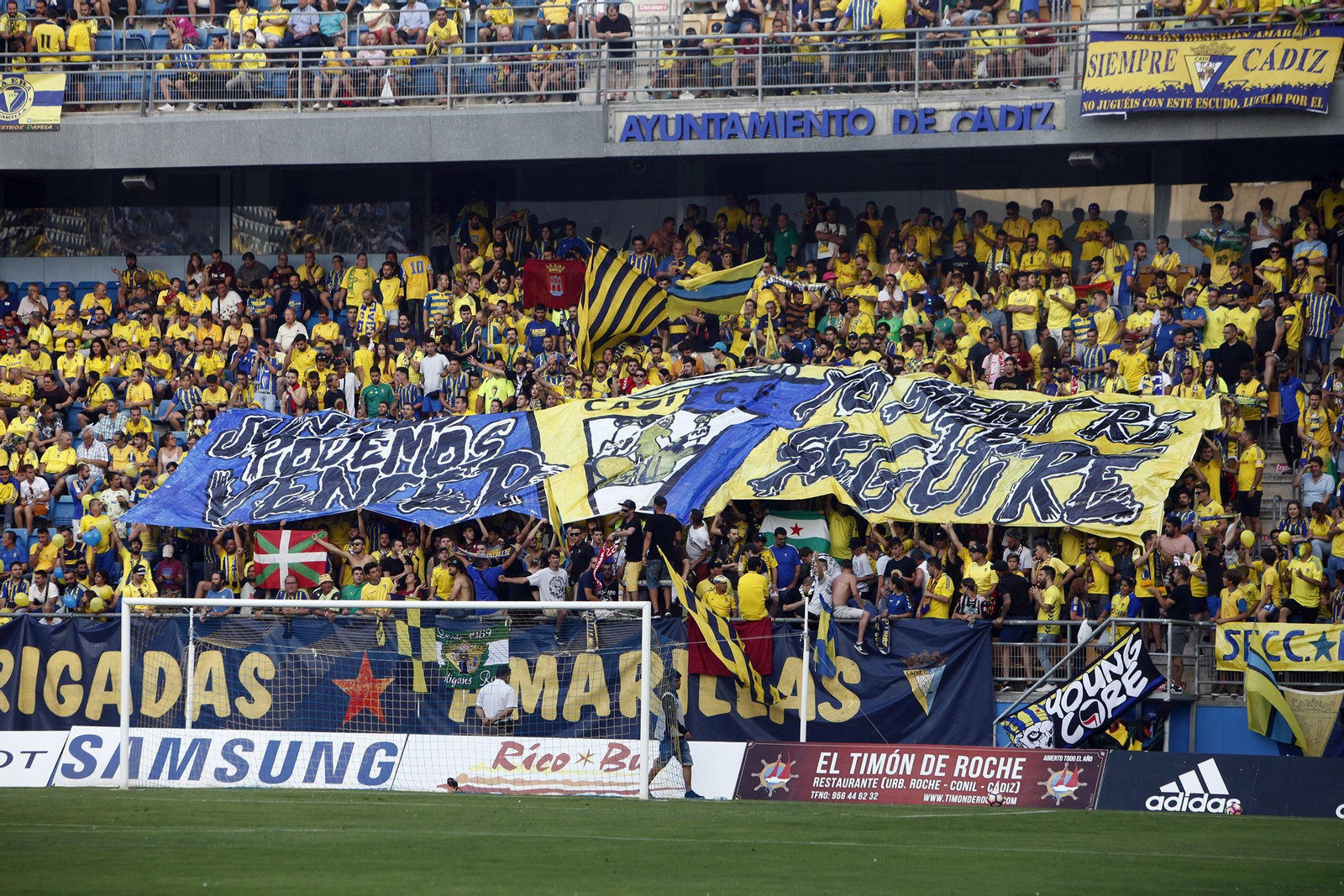 Las imágenes del Cádiz-Tenerife del playoff