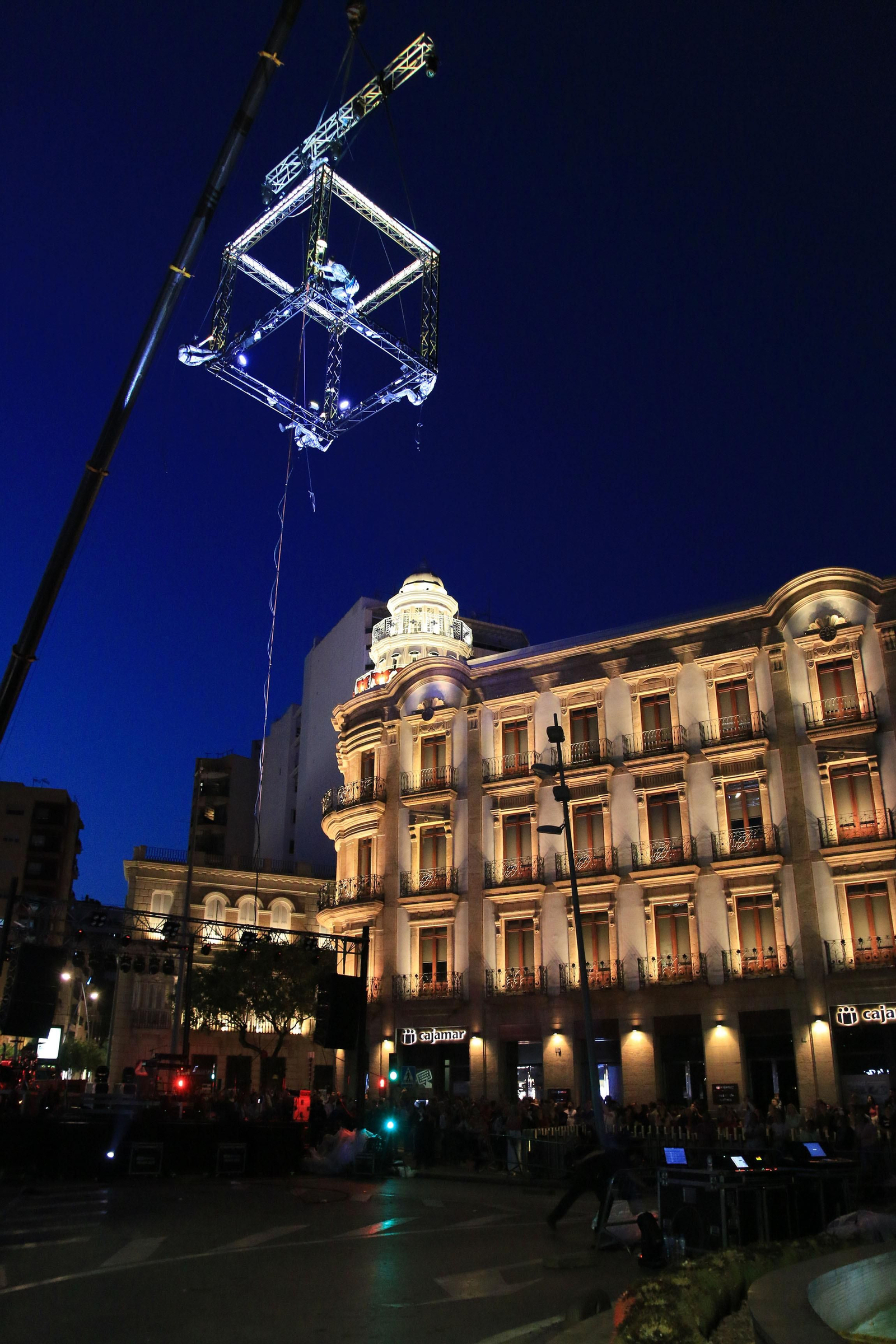 Imágenes de la Noche en Blanco, en Almería