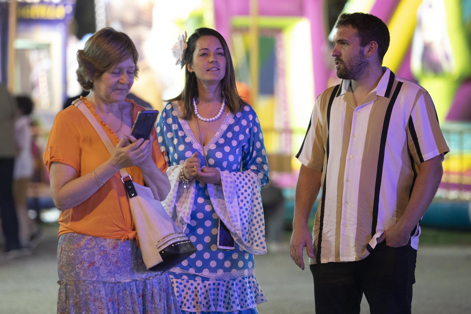 Así ha sido la primera noche de feria del Corpus en Granada después de tres años de pandemia