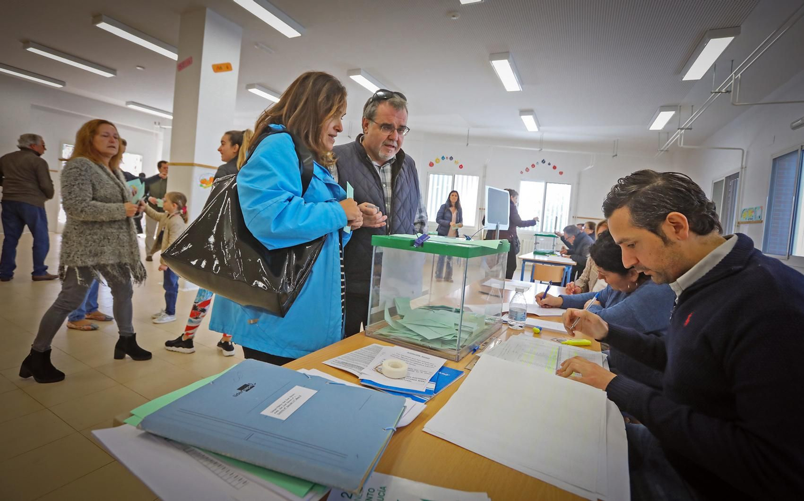 Jornada electoral en Jerez