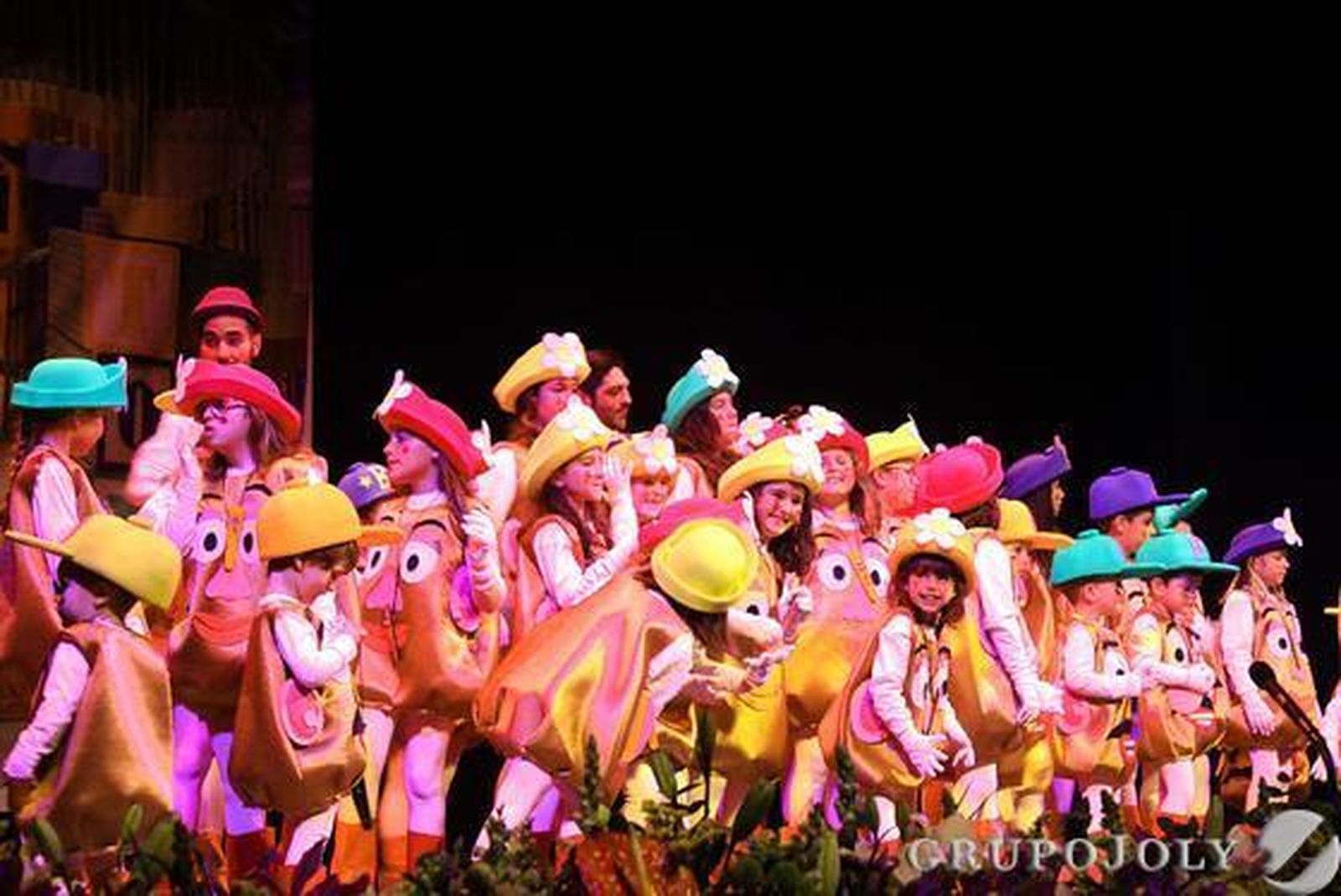 Murga infantil Estamos sembraos  Foto: José Luis Pérez