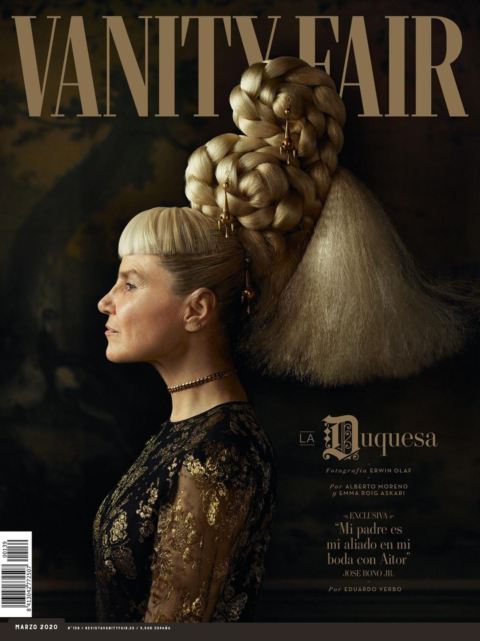 En la portada de 'Vanity Fair'.