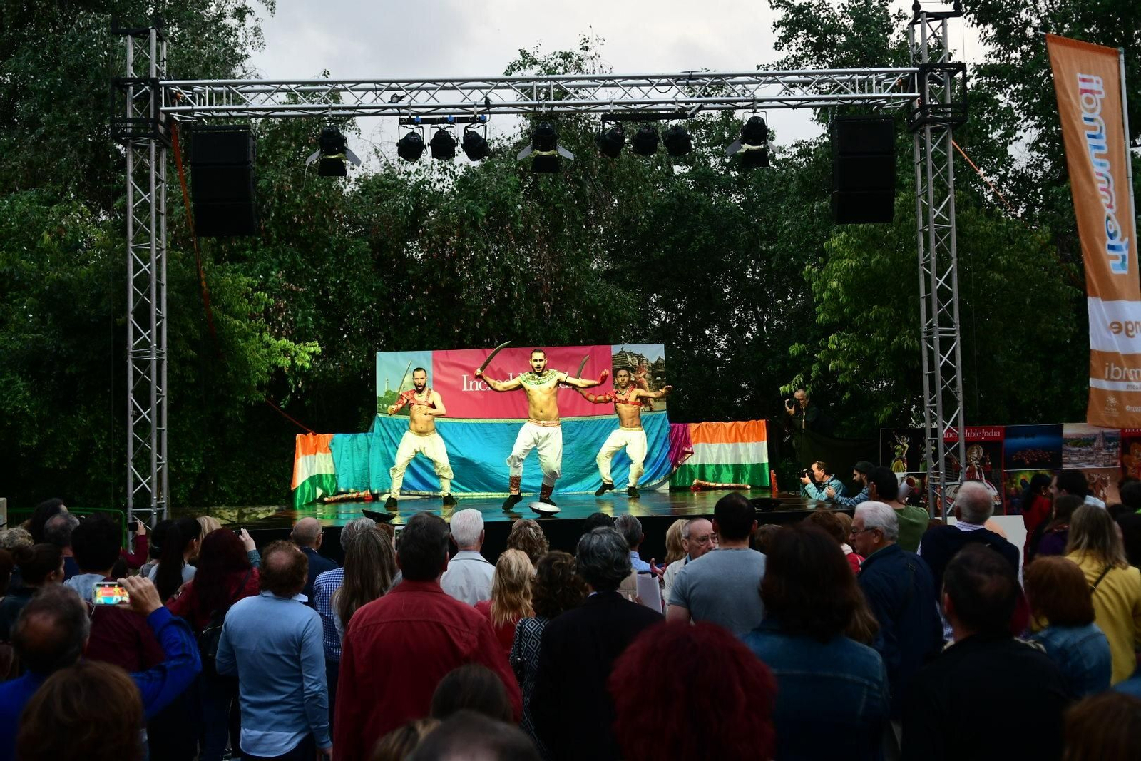 Espectáculo de Ríomundi, otra cita que causó las quejas de los vecinos.