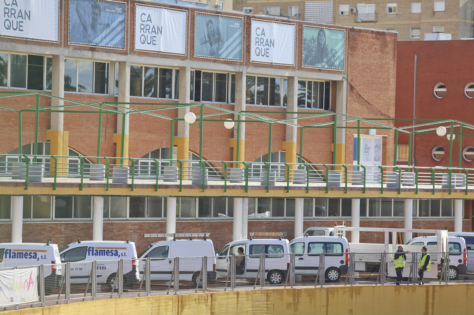 Carranque se convierte en un hospital de campaña