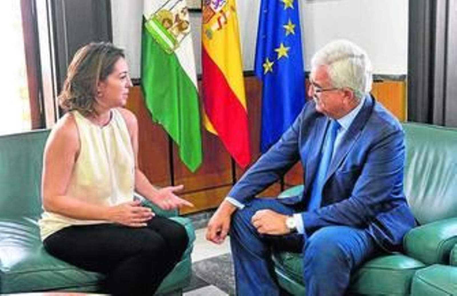 Isabel Ambrosio y Manuel Jiménez Barrios.